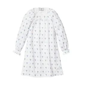 Girl's Twill Delphine Nightgown in Happy Hanukkah