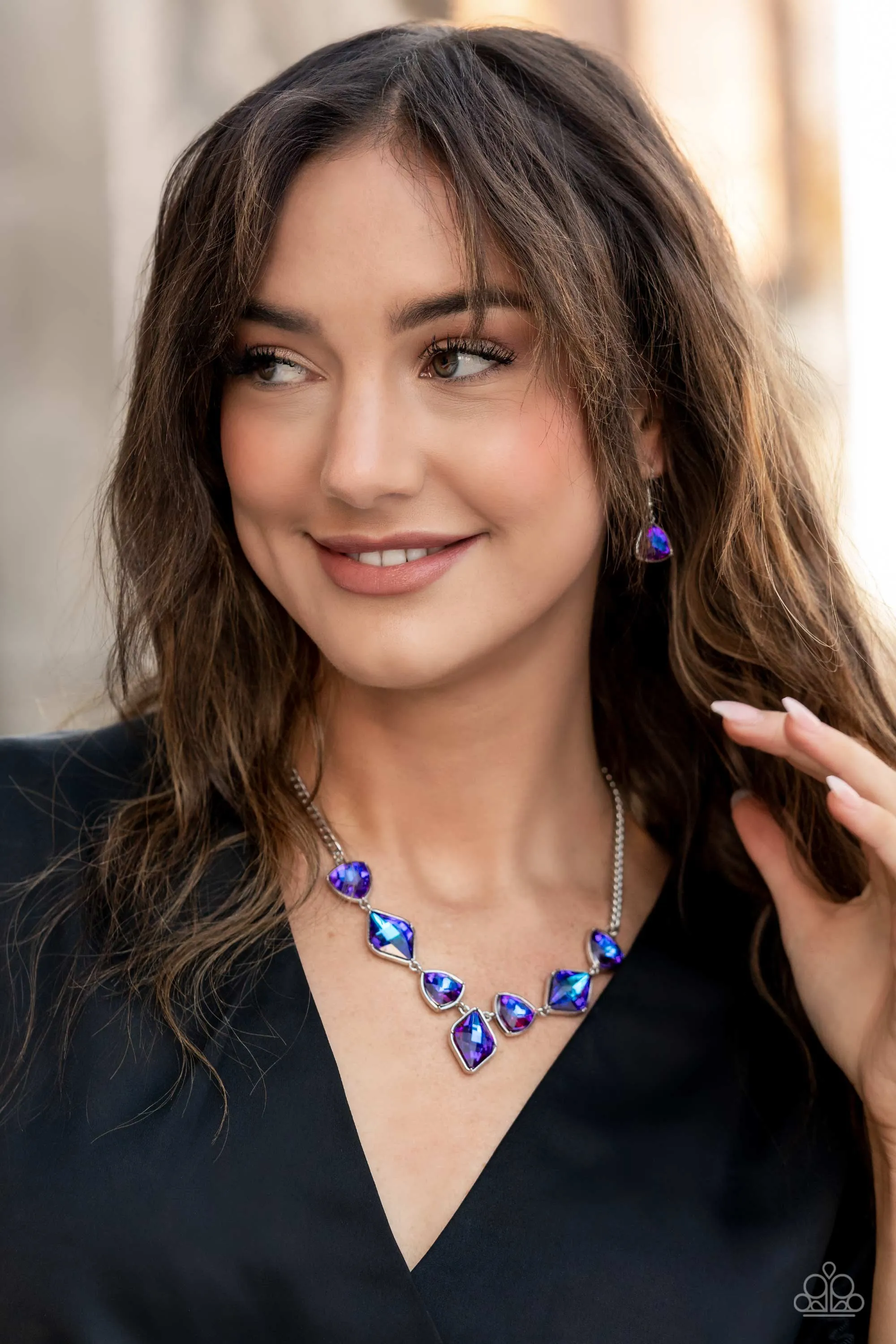 Glittering Geometrics- Purple- Dec LOP 22