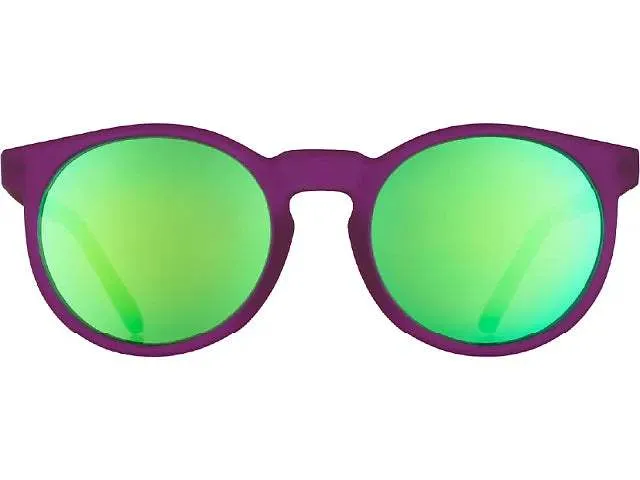 Goodr Circle Gs Polarized Sunglasses – No-Slip, No-Bounce, UV400 Protection with Retro Round Frame for Running, Cycling & Everyday Wear
