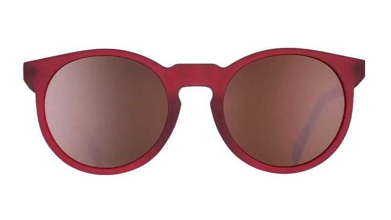 Goodr Circle Gs Polarized Sunglasses – No-Slip, No-Bounce, UV400 Protection with Retro Round Frame for Running, Cycling & Everyday Wear