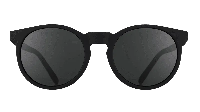 Goodr Circle Gs Polarized Sunglasses – No-Slip, No-Bounce, UV400 Protection with Retro Round Frame for Running, Cycling & Everyday Wear