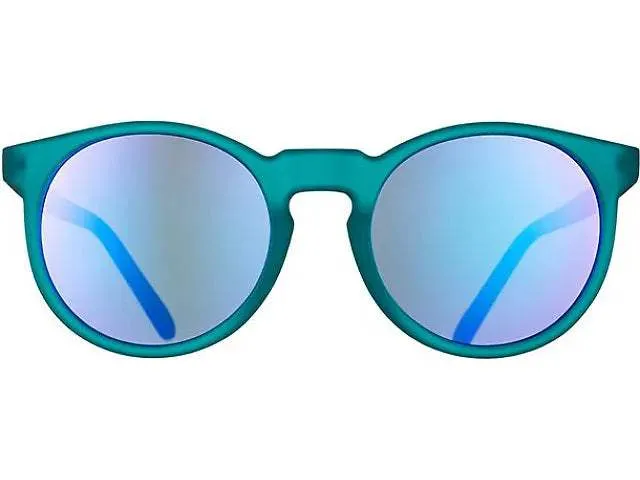 Goodr Circle Gs Polarized Sunglasses – No-Slip, No-Bounce, UV400 Protection with Retro Round Frame for Running, Cycling & Everyday Wear
