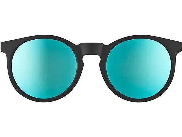 Goodr Circle Gs Polarized Sunglasses – No-Slip, No-Bounce, UV400 Protection with Retro Round Frame for Running, Cycling & Everyday Wear