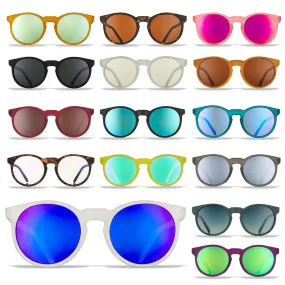 Goodr Circle Gs Polarized Sunglasses – No-Slip, No-Bounce, UV400 Protection with Retro Round Frame for Running, Cycling & Everyday Wear