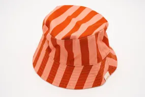 Grech & Co Bucket Hat | Reversible | Stripe Sunset