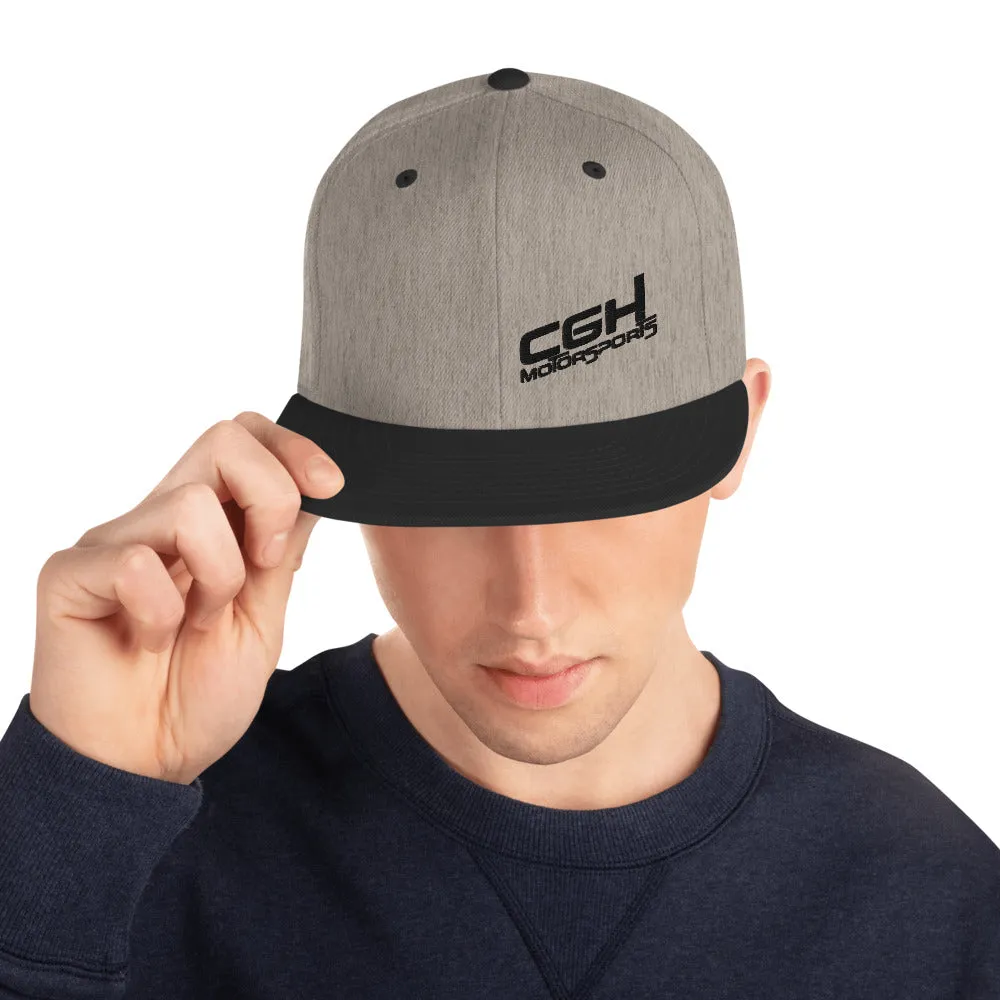 GREY/BLACK CGH Snapback Hat