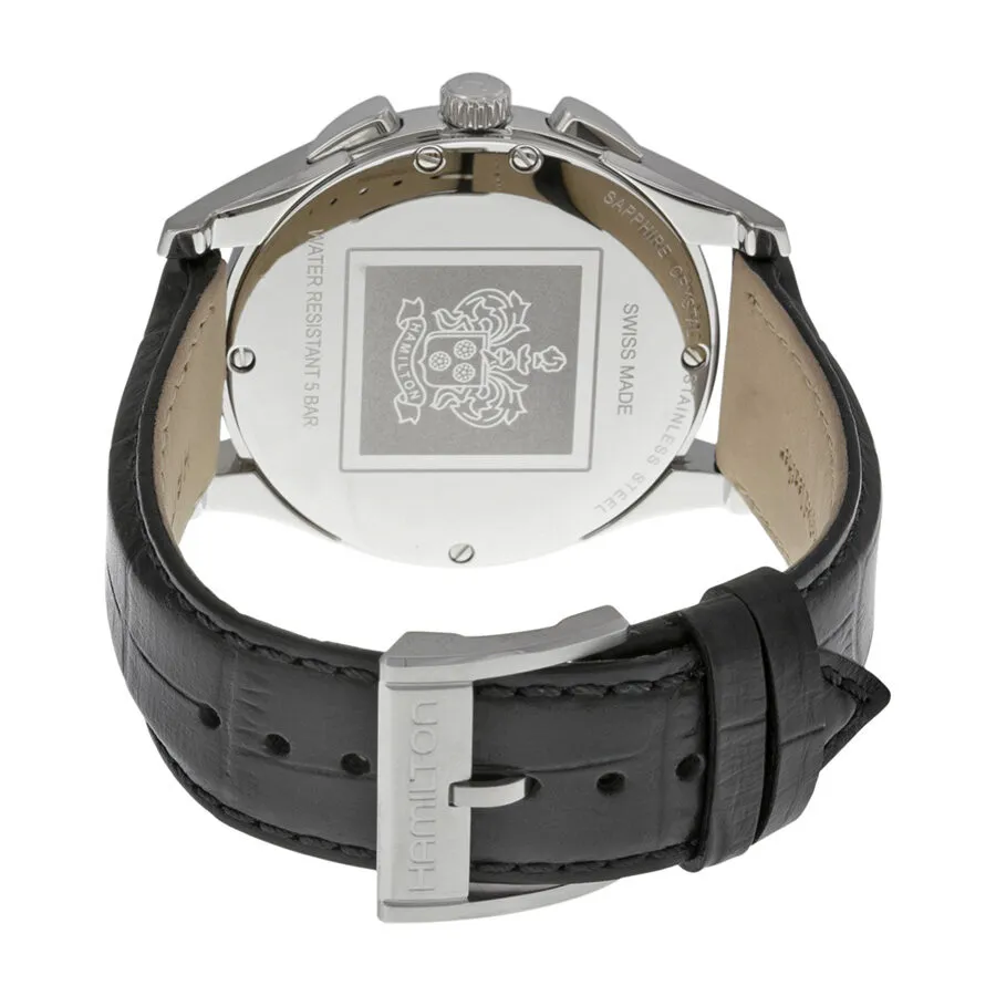 Hamilton Jazzmaster Thinline Chronograph Black Dial Men's Watch H38612733