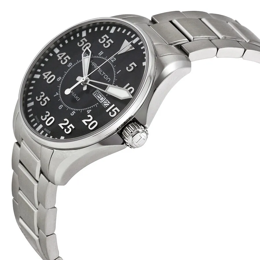 Hamilton Khaki Pilot Black Dial Men's Watch H64611135