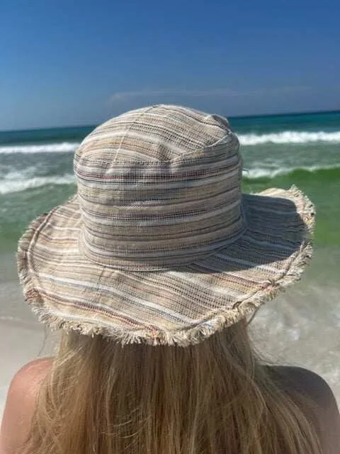 Hemp Linen Sun Hat - Ansley2