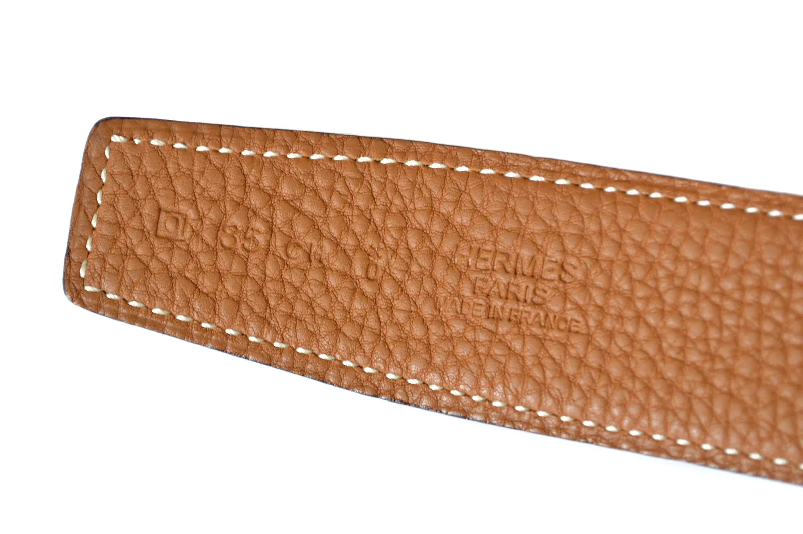 HERMES CONSTANCE  32 H BUCKLE REVERSIBLE BELT