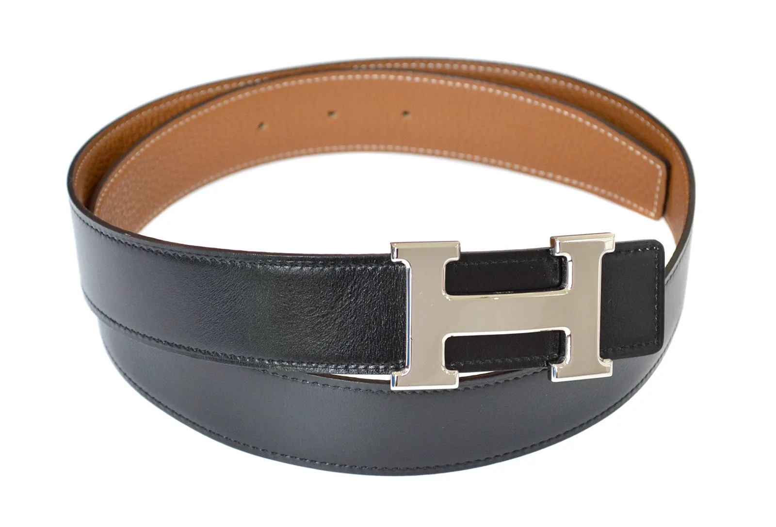 HERMES CONSTANCE  32 H BUCKLE REVERSIBLE BELT