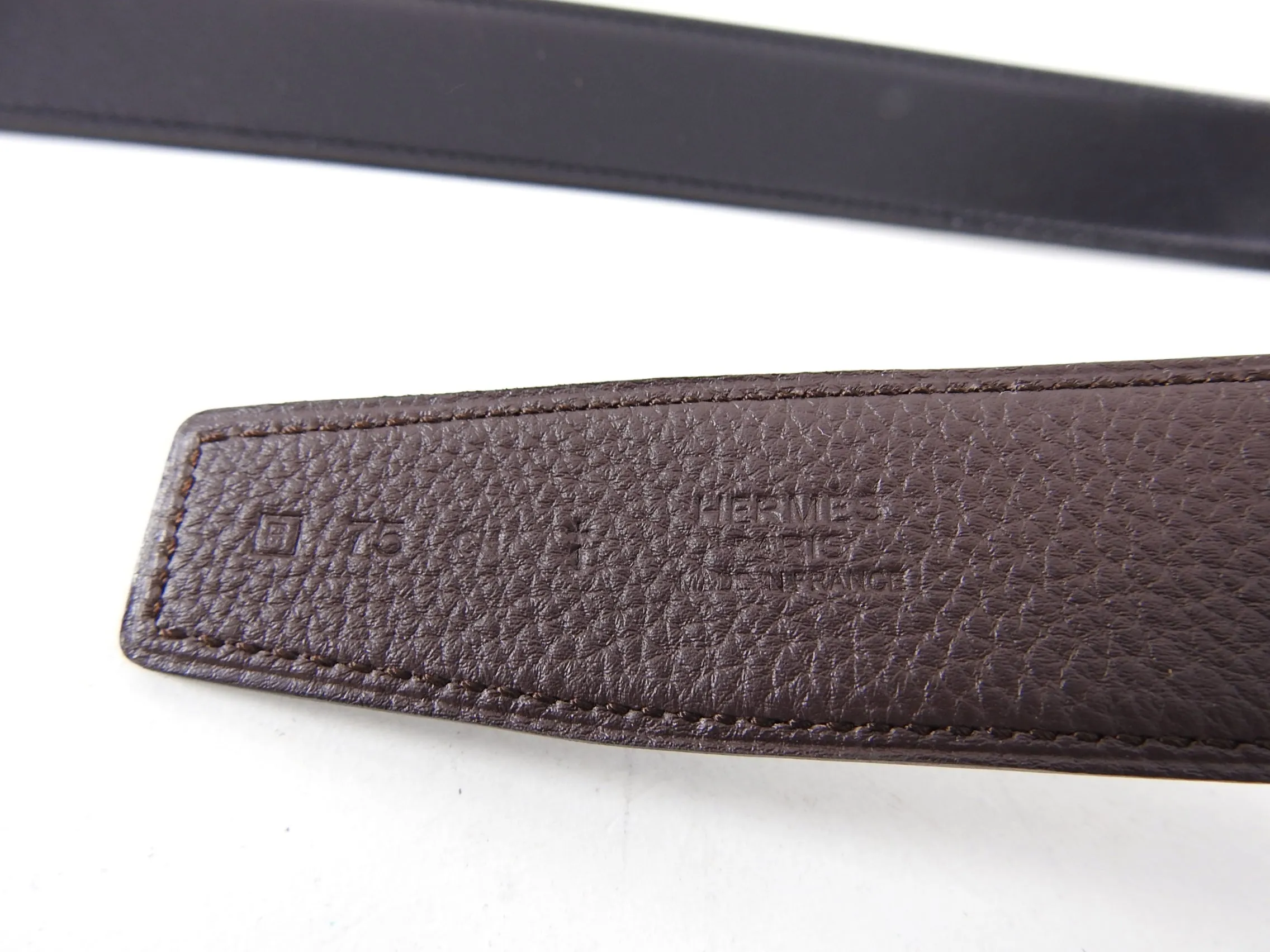 Hermes Constance H Belt Kit Black and Gold 32mm - 75 / 30