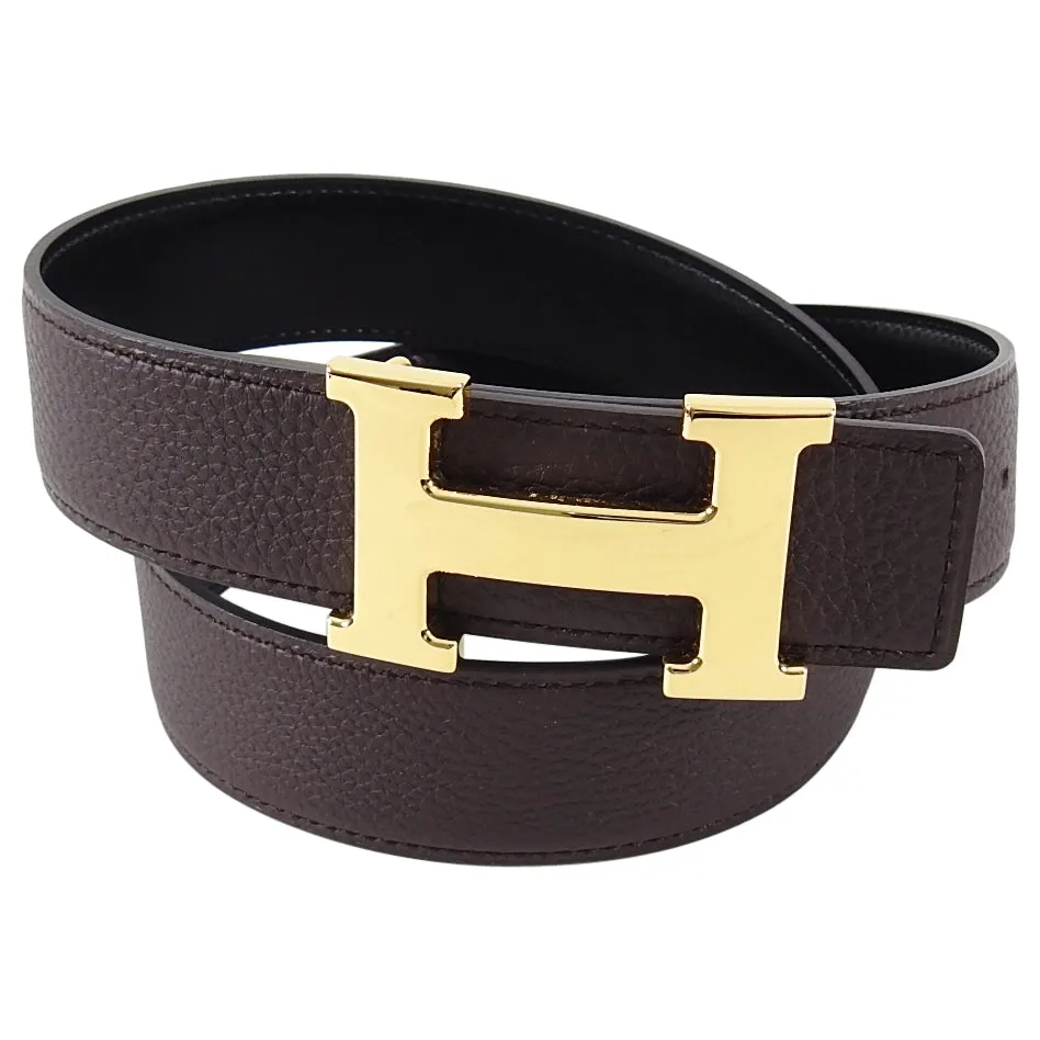 Hermes Constance H Belt Kit Black and Gold 32mm - 75 / 30