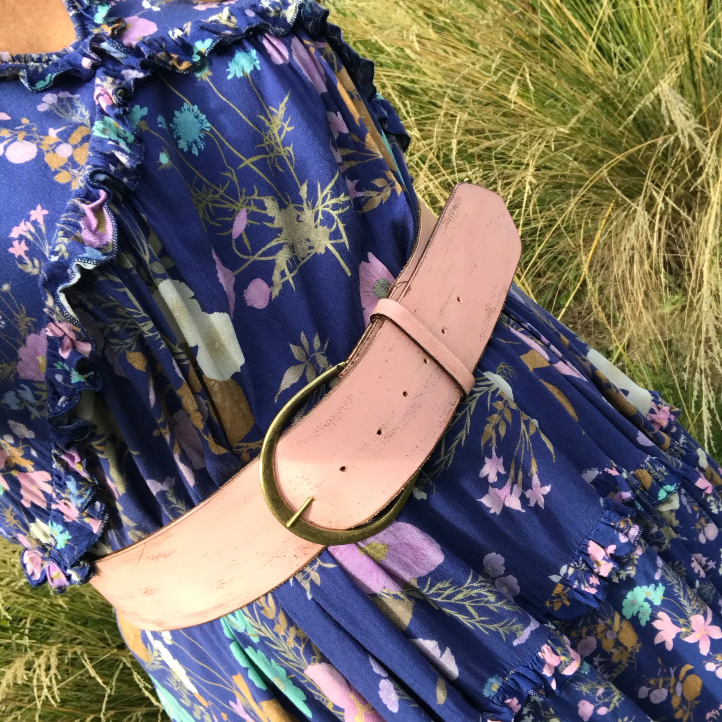 'Hippi' Wide Belt MUSK