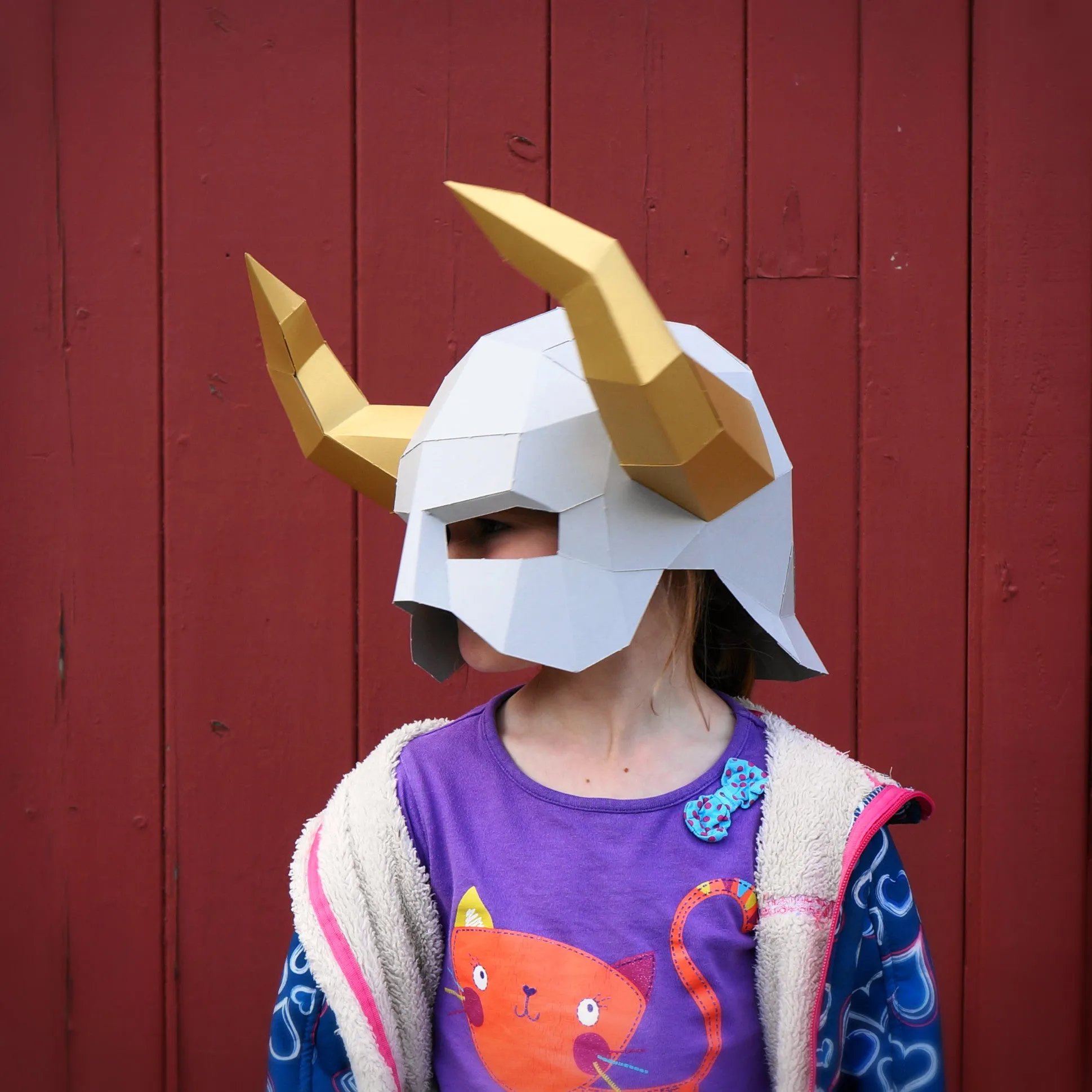 Horned Barbarian Helmet