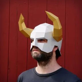 Horned Barbarian Helmet