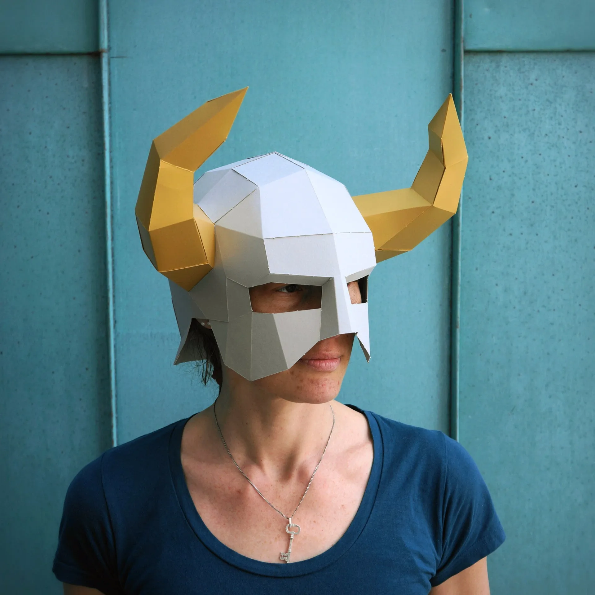 Horned Barbarian Helmet