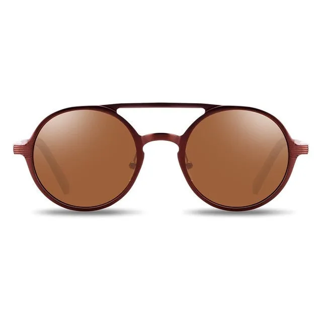 Hot Black Goggle Male Round Sunglasses Luxury Brand Men Glasses Retro Vintage Women Sun Glasses UV400 Eyewear