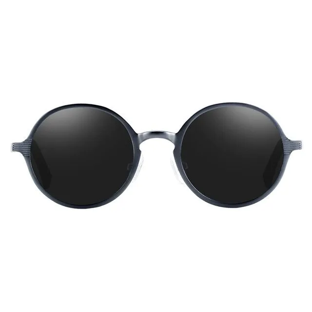 Hot Black Goggle Male Round Sunglasses Luxury Brand Men Glasses Retro Vintage Women Sun Glasses UV400 Eyewear