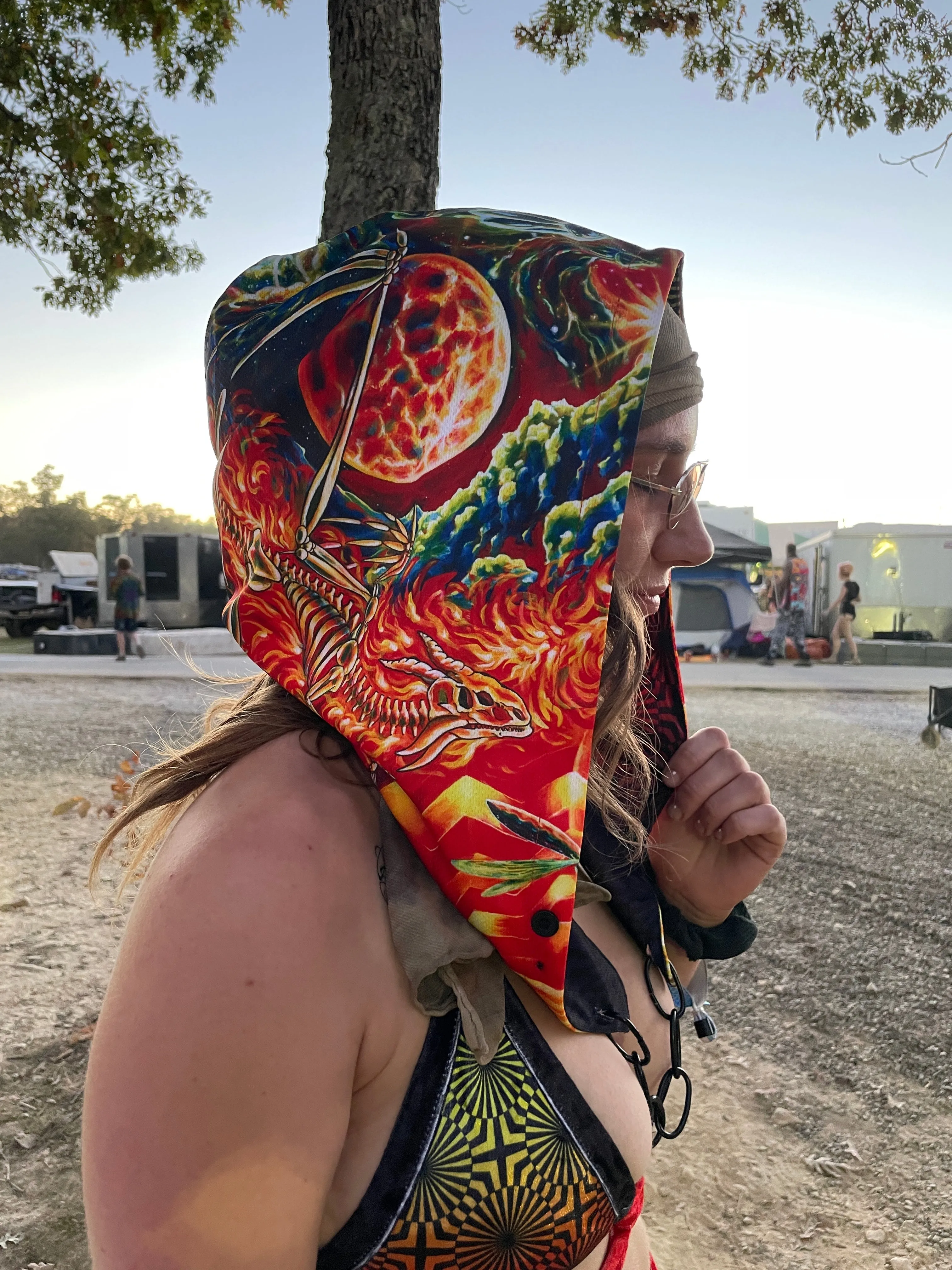 In Our Midst/Flame Wheel - Reversible Hood