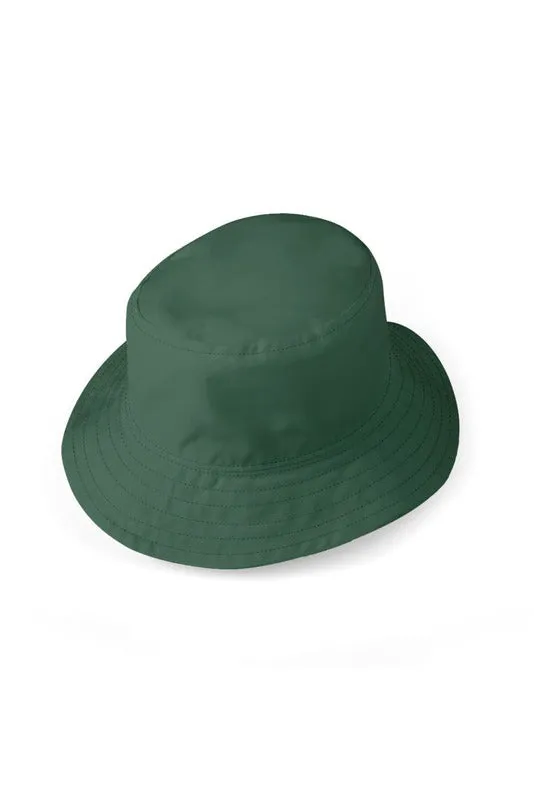 Jagged Striped Reversible Bucket Hat