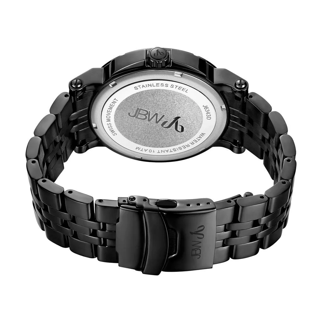 JBW Vault Black Ion-plated Diamond Men's Watch J6343D