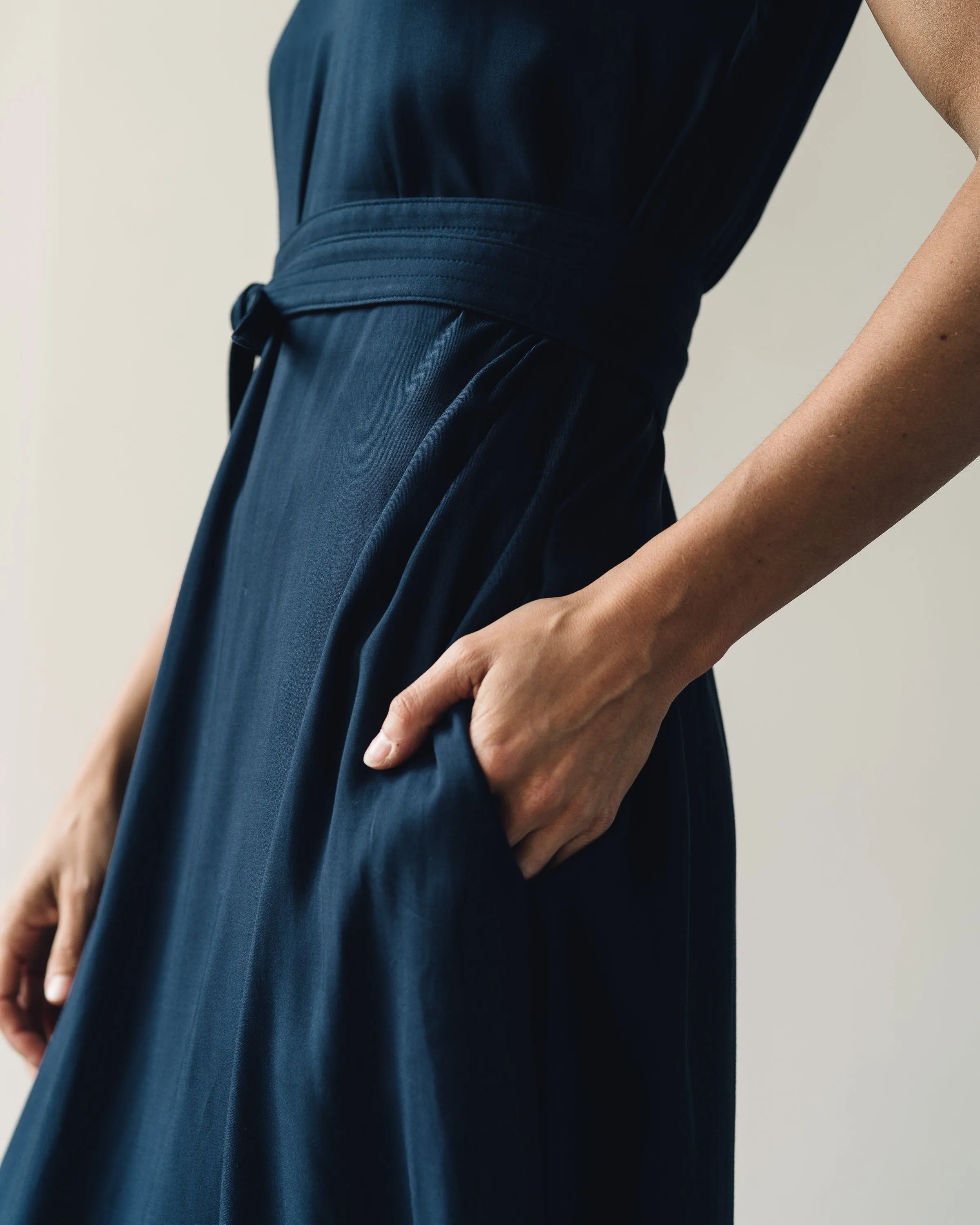 Jesse Kamm Palma Dress, Navy