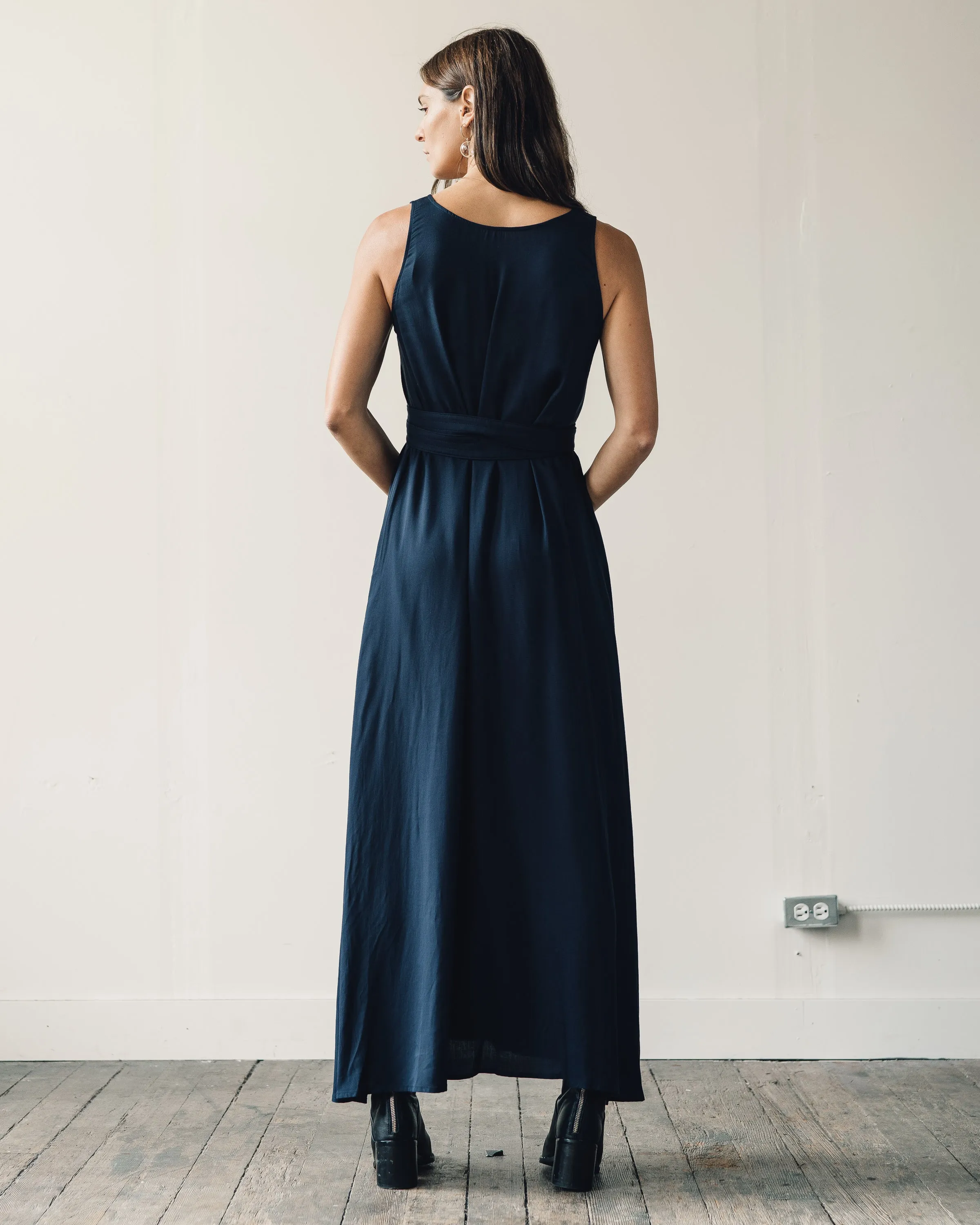 Jesse Kamm Palma Dress, Navy