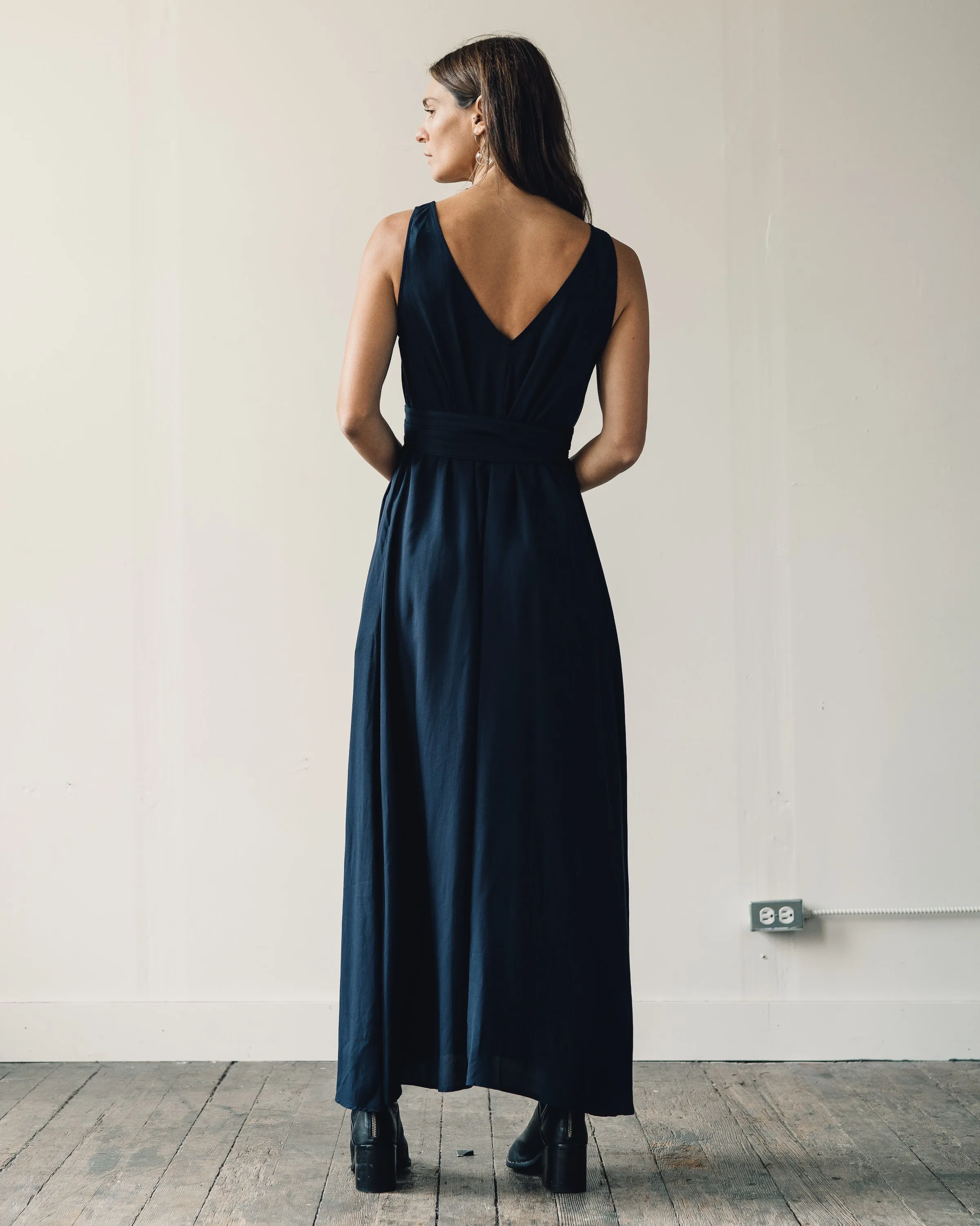 Jesse Kamm Palma Dress, Navy