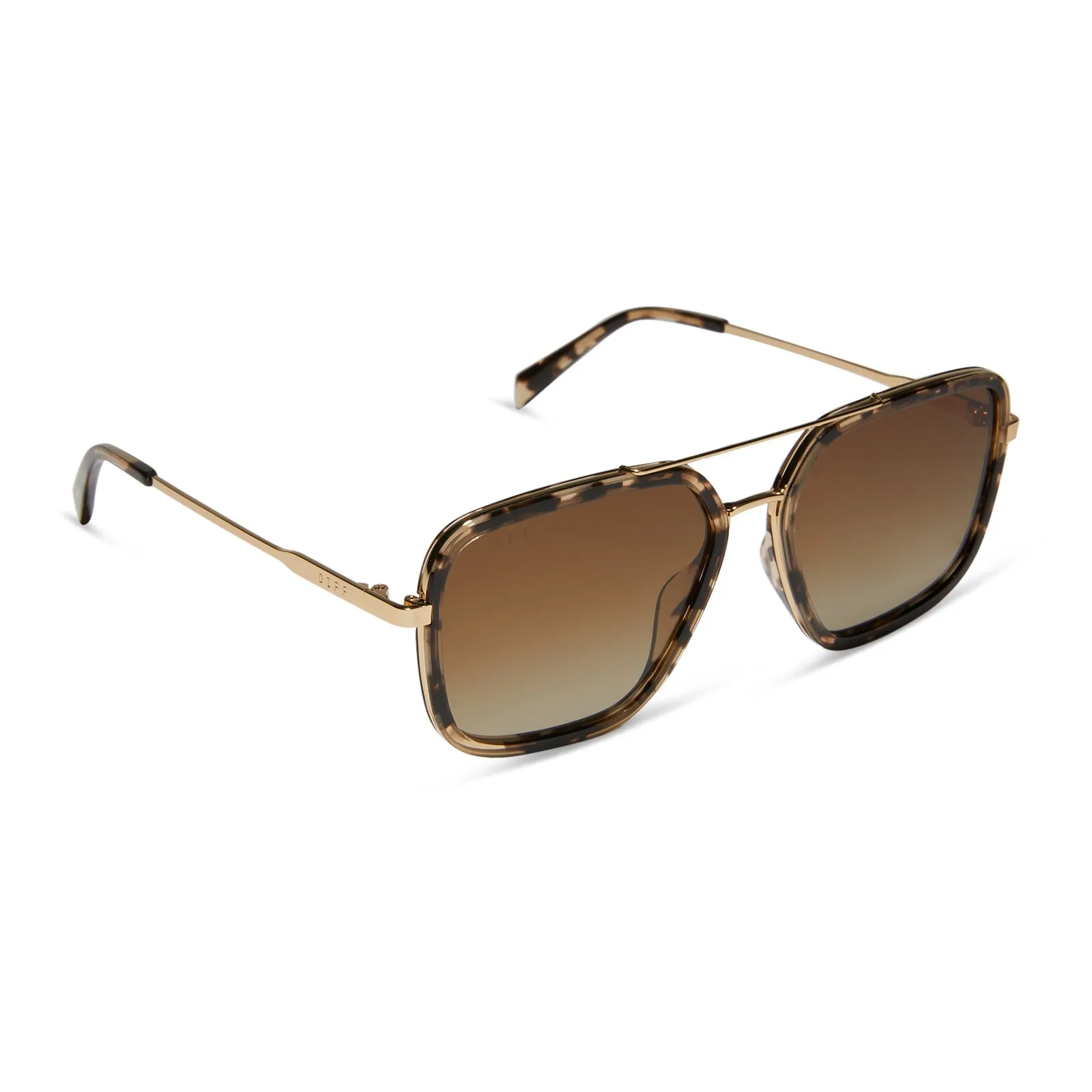 JORDAN - ESPRESSO TORTOISE   BROWN GRADIENT   POLARIZED SUNGLASSES