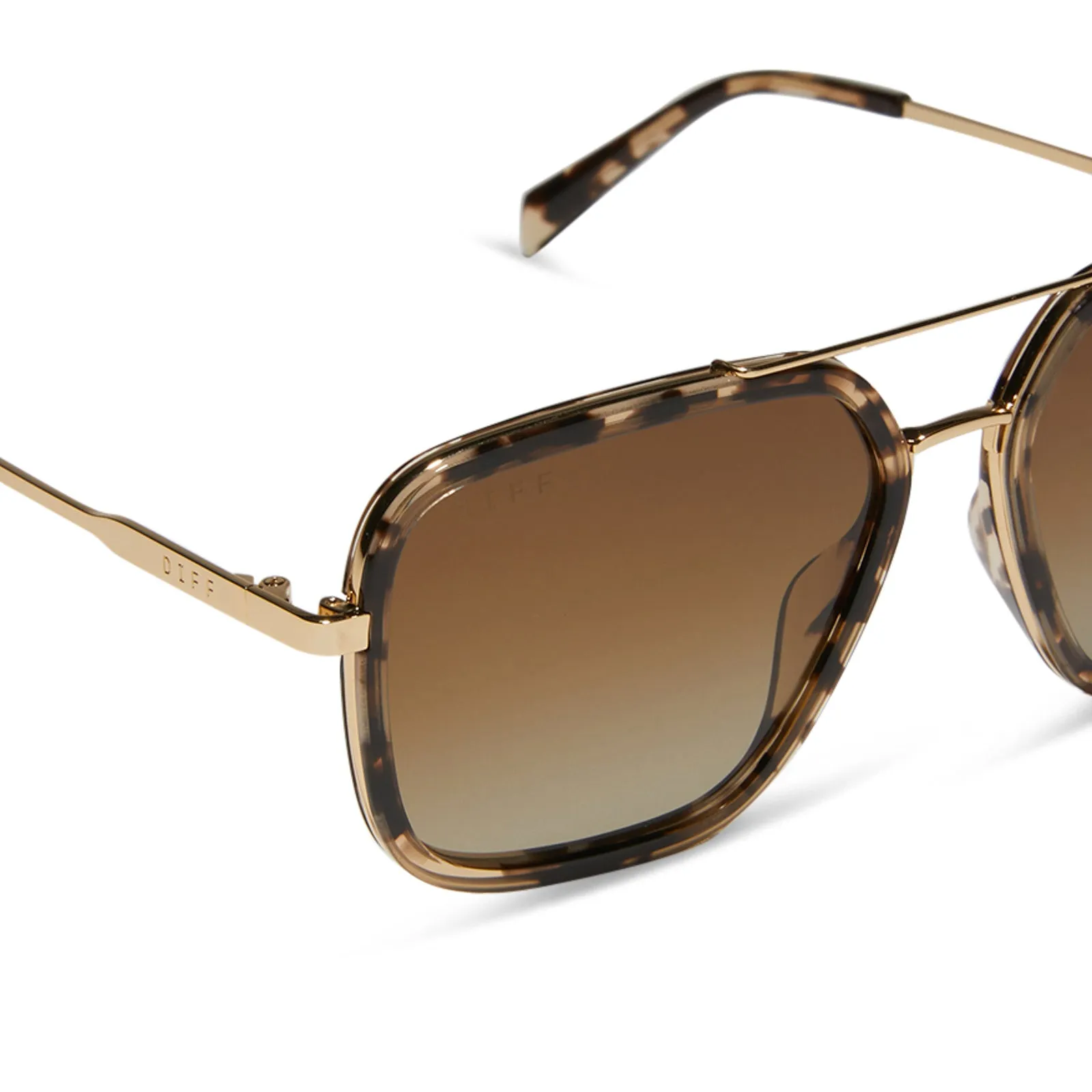 JORDAN - ESPRESSO TORTOISE   BROWN GRADIENT   POLARIZED SUNGLASSES