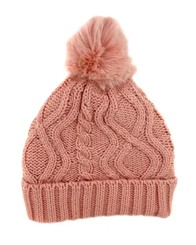 Knitted Pom Beanie