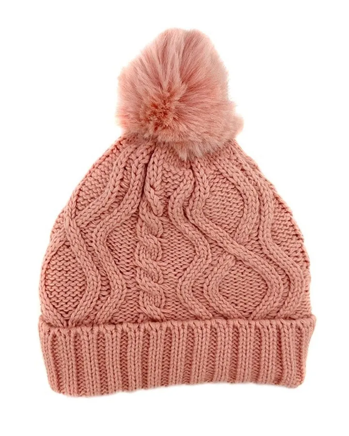 Knitted Pom Beanie