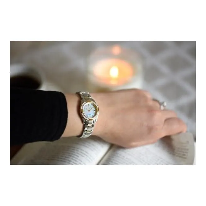 Ladies Bracelet Dress Stainless Steel Watch EW1824-57D