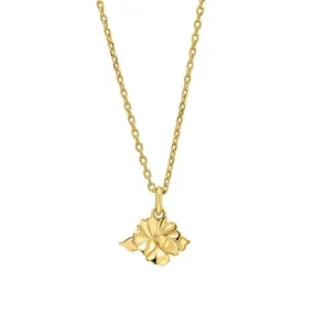 Laura Ashley Albertine Rose Necklace Gold Plated