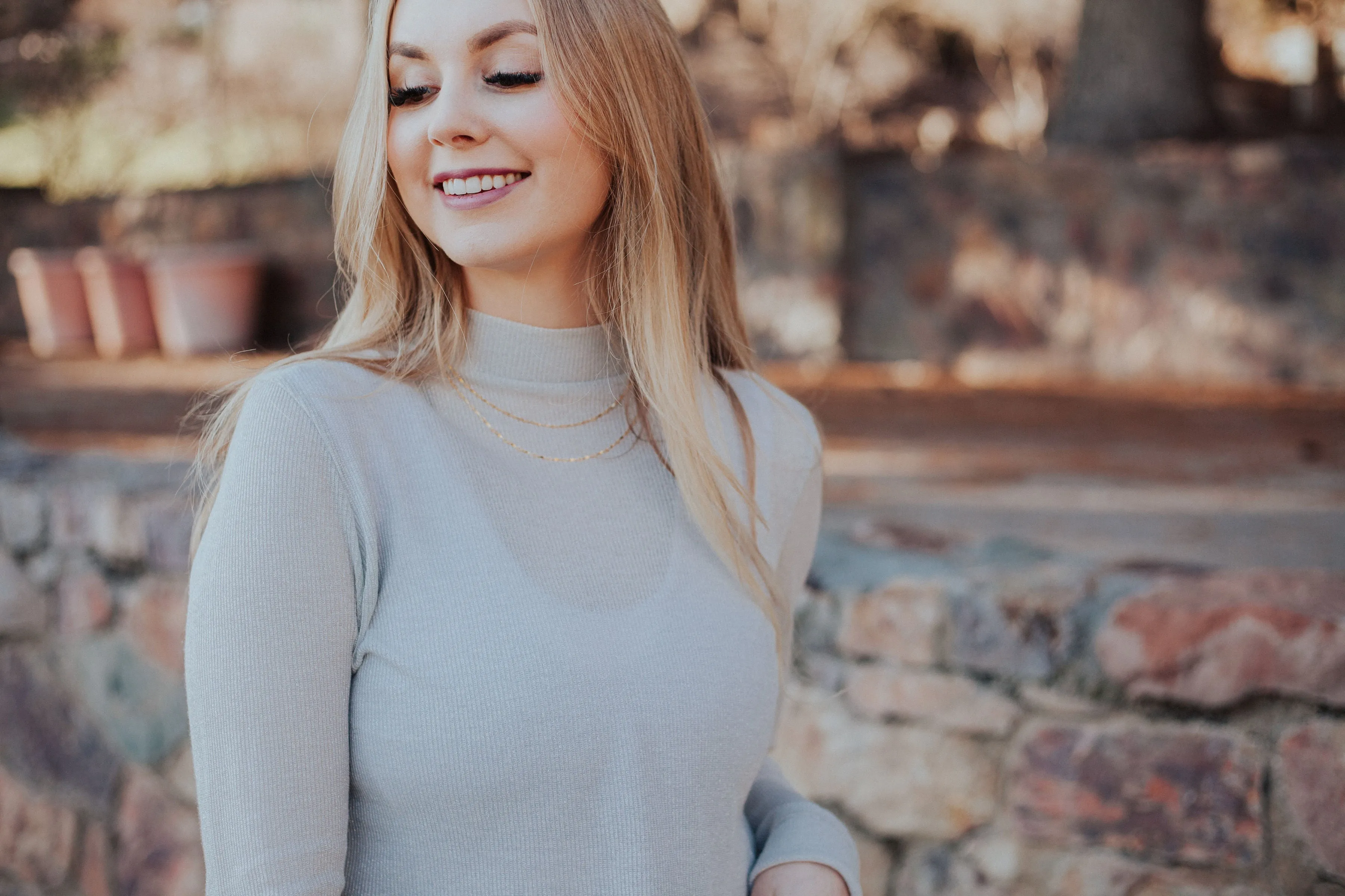 Layered Ripple Necklace