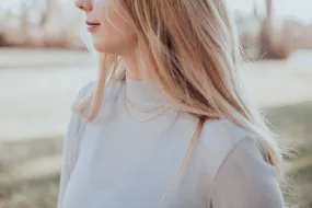 Layered Ripple Necklace