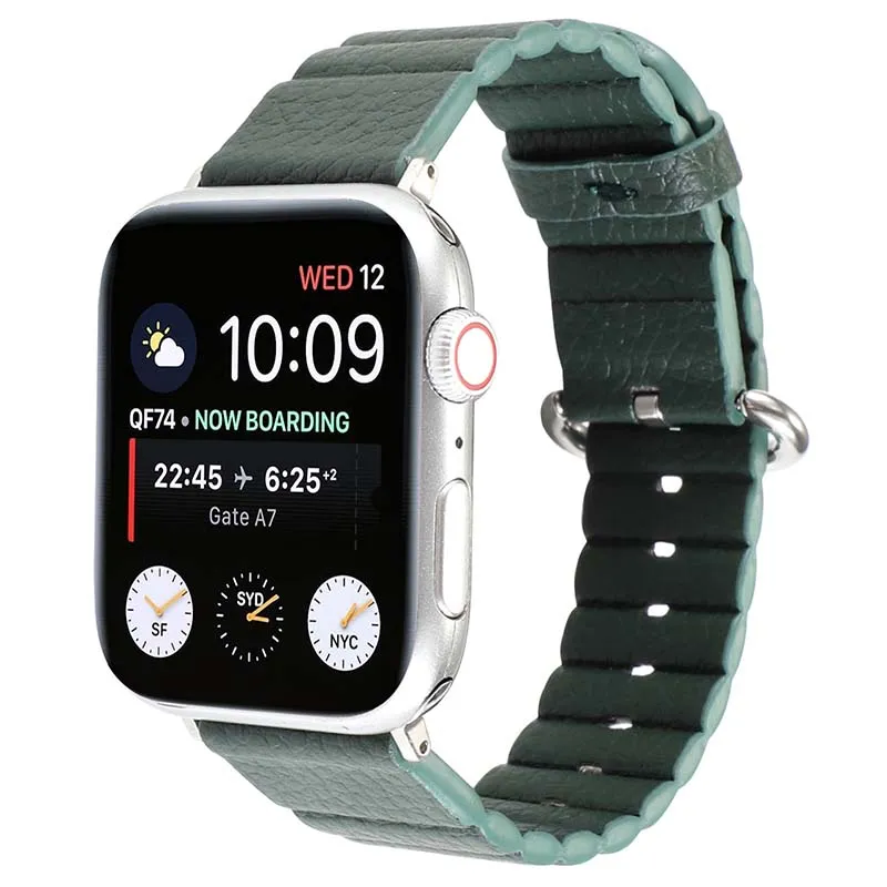 Leather Link Band for Apple Watch