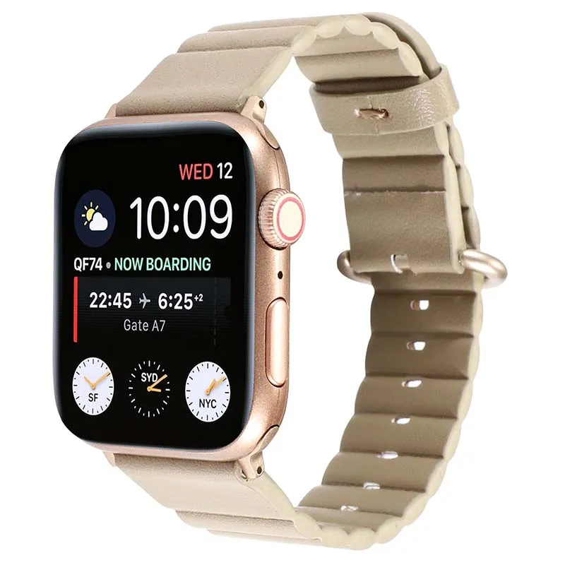 Leather Link Band for Apple Watch