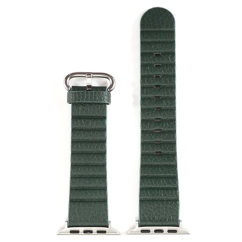 Leather Link Band for Apple Watch