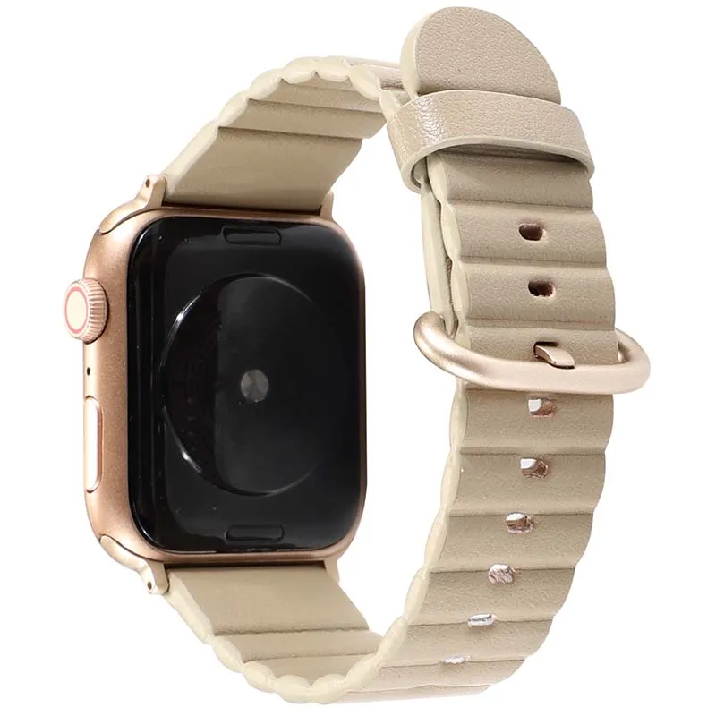 Leather Link Band for Apple Watch