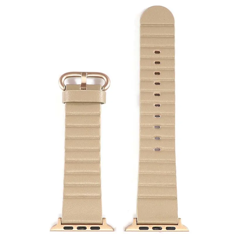 Leather Link Band for Apple Watch
