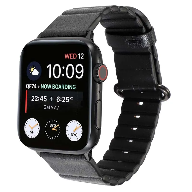 Leather Link Band for Apple Watch