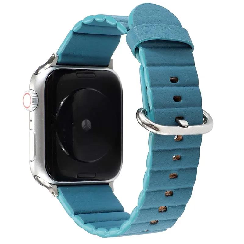 Leather Link Band for Apple Watch