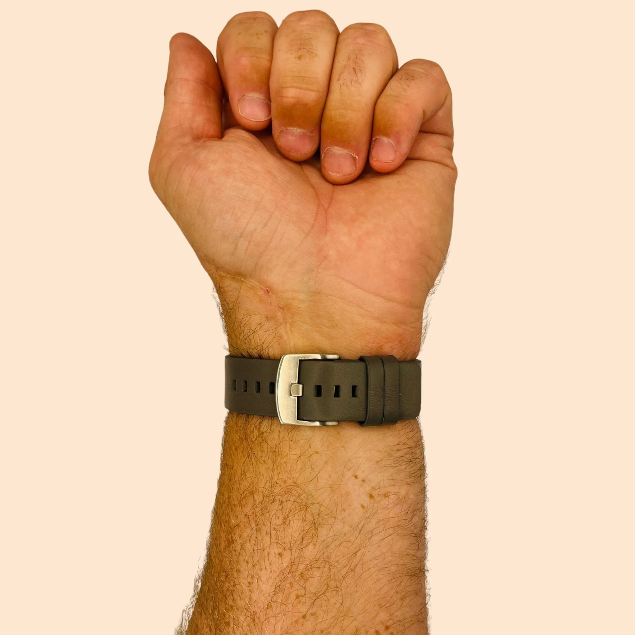 Leather Straps Compatible with the Garmin Vivomove Trend