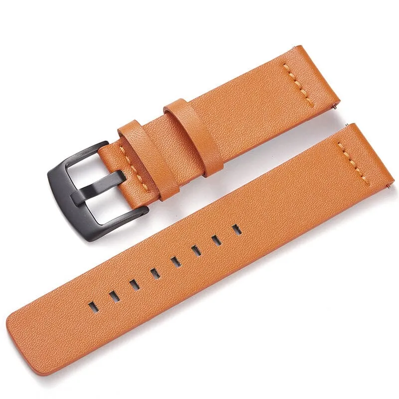 Leather Straps Compatible with the Garmin Vivomove Trend