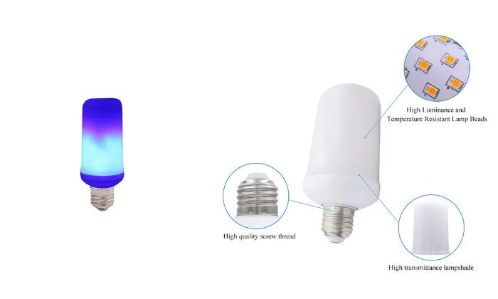 LED Flame Effect Light