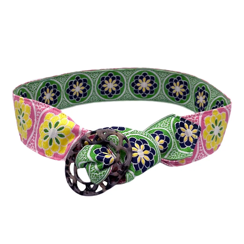 Lemonade Zinnia Belt