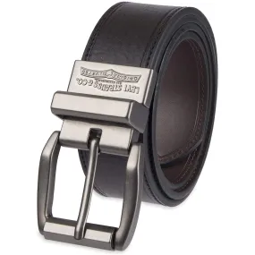 Levi's Men's Reversible Casual Jeans Belt | Black/Light Brown