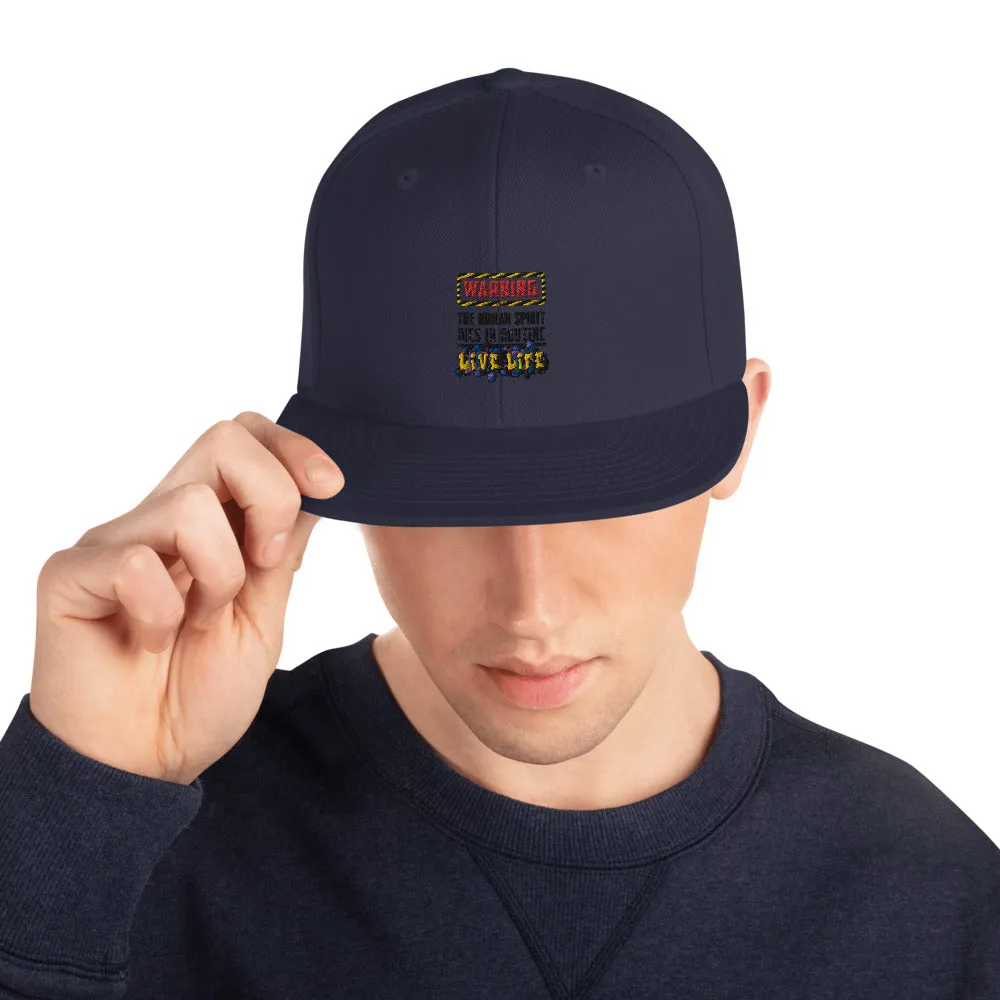 Live Life Snapback Hat
